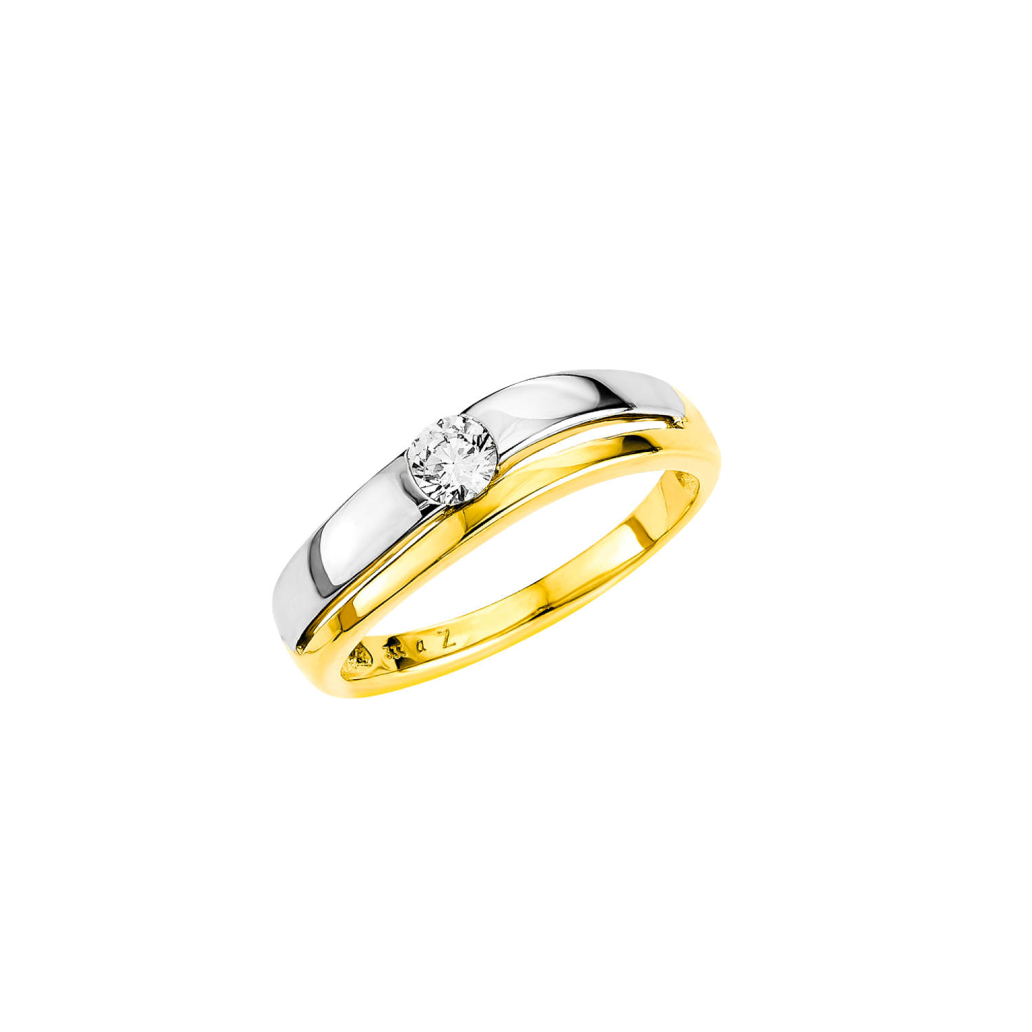 Ring für Damen, Gold 333, Zirkonia synth.