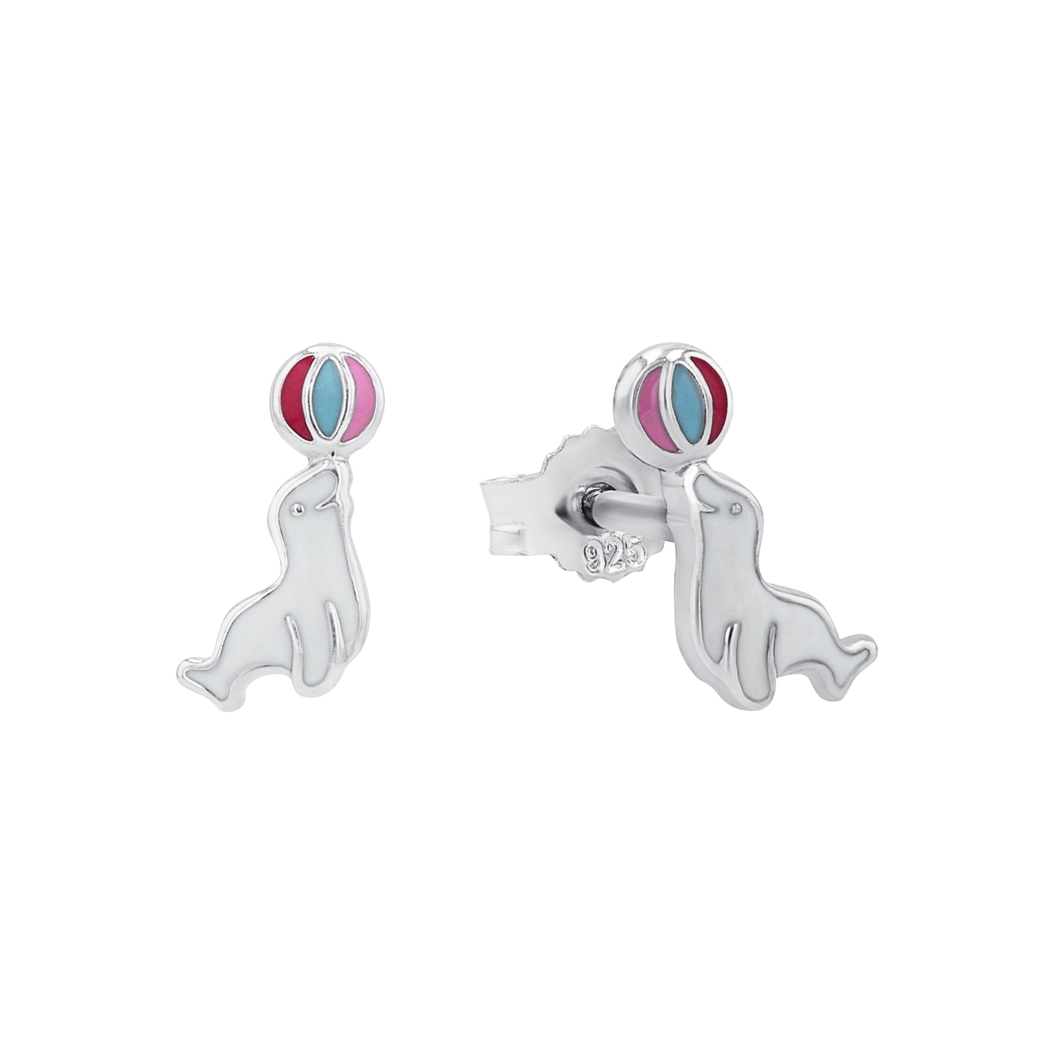 Ohrstecker für Mädchen, 925 Sterling Silber | Robbe